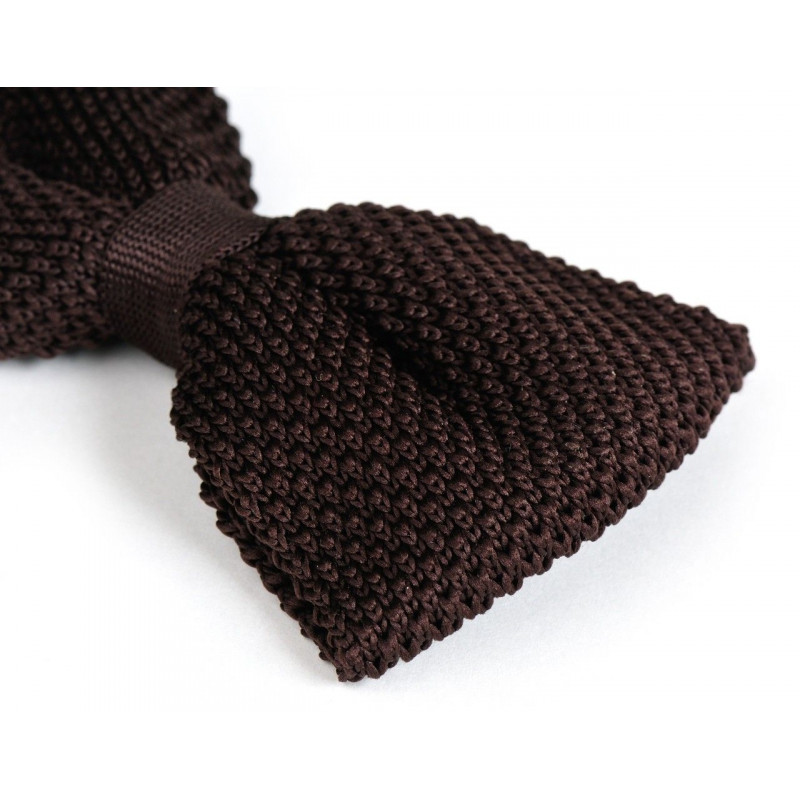 Nœud papillon marron glacé, vue 2