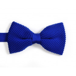 Nœud papillon bleu éléphant