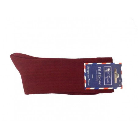 Boutons de manchettes  Semainier 7 paires de chaussettes Fil d'Ecosse unies