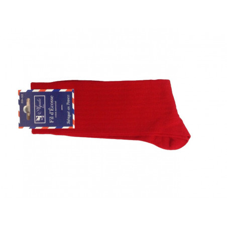 Boutons de manchettes  Semainier 7 paires de chaussettes Fil d'Ecosse unies