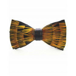 Noeud papillon en plumes : Canard 4, vue 2