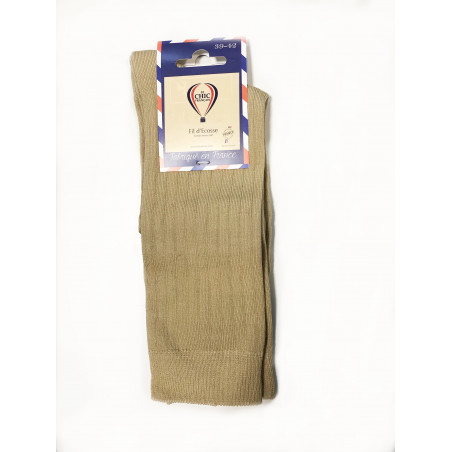 Boutons de manchettes  Semainier 7 paires de chaussettes Fil d'Ecosse unies