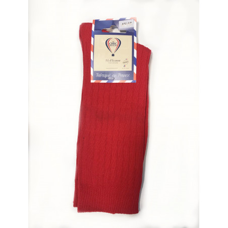 Boutons de manchettes  Semainier 7 paires de chaussettes Fil d'Ecosse unies
