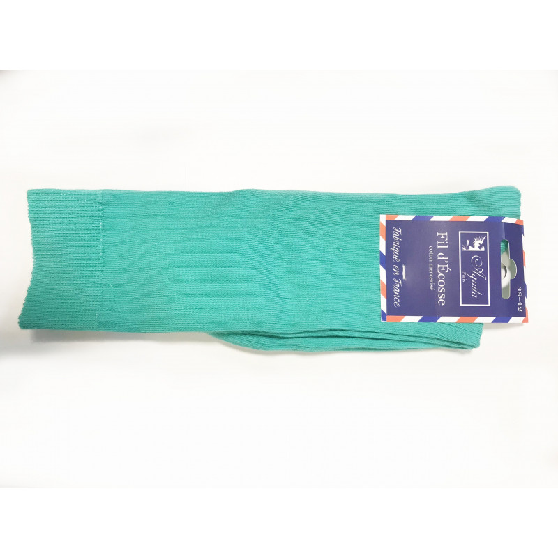 Boutons de manchettes  Semainier 7 paires de chaussettes Fil d'Ecosse unies